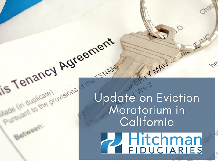 Recent Update on Eviction Moratorium in California